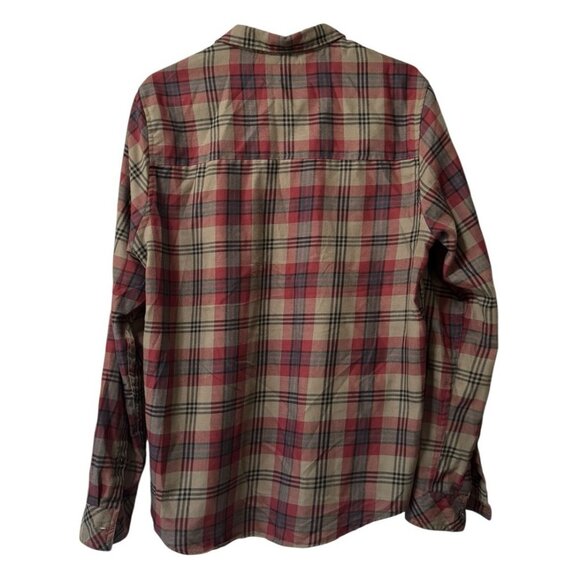 Toad & Co Men Size Medium Shirt Button Down Flannel Polyester Long Sleeve Preppy - Picture 2 of 15